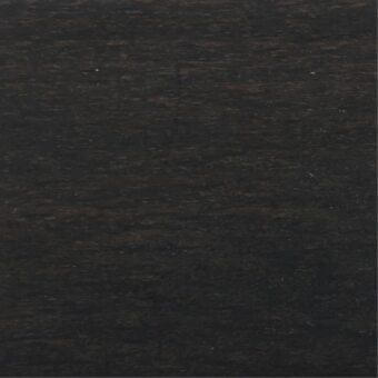 Dark brown wood grain texture with a matte finish, displaying horizontal linear markings and subtle tonal variations across a plank construction.